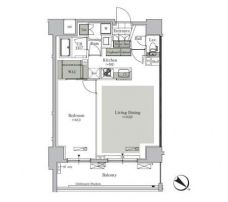 パークキューブ西ヶ原ステージの間取り図