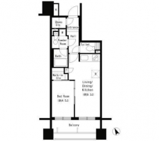 パークアクシス大塚の間取り図