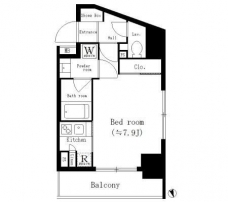 パークキューブ新板橋の間取り図