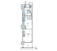 パークアクシス滝野川ラ　ブリーズの間取り図