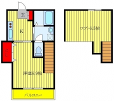 ILSOLEの間取り図