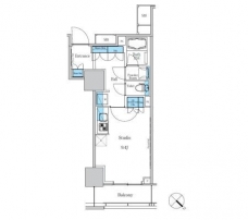 パークアクシス滝野川ラ　ブリーズの間取り図