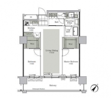 パークキューブ西ヶ原ステージの間取り図