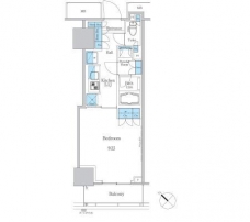 パークアクシス滝野川ラ　ブリーズの間取り図