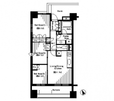 パークアクシス大塚の間取り図