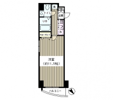 エスペラル池袋の間取り図