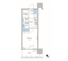 ルフォンプログレ滝野川の間取り図