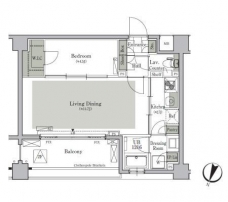 パークキューブ西ヶ原ステージの間取り図