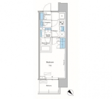 ルフォンプログレ滝野川の間取り図