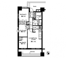 パークアクシス大塚の間取り図