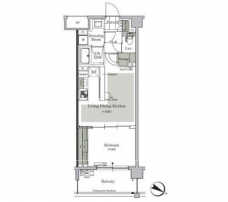パークキューブ西ヶ原ステージの間取り図