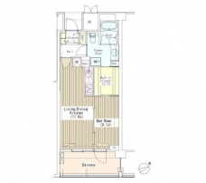 マチュリティ小石川の間取り図