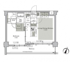 パークキューブ西ヶ原ステージの間取り図