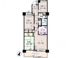 川口中青木パーク・ホームズの間取り図