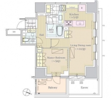 パークコート三番町ヒルトップレジデンスの間取り図