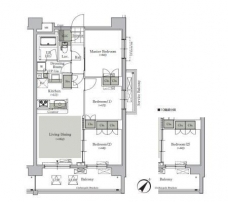 パークキューブ西ヶ原ステージの間取り図
