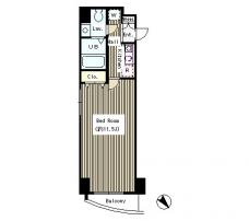 エスペラル池袋の間取り図