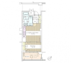 マチュリティ小石川の間取り図