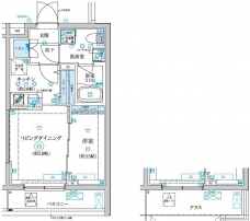 ベルシード王子神谷の間取り図