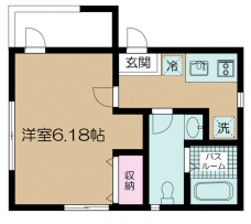 NS-GATE 青井 first stageの間取り図