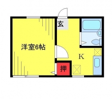 カーサ榊原の間取り図