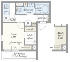 My　Style　vintage東長崎の間取り図