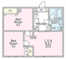 Ａｖａｎｔｉ　７７の間取り図