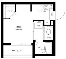 ルネコート五反野コンフィの間取り図
