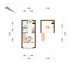 ＬＥＤミラージュの間取り図