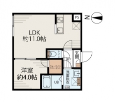 アルファ南千住の間取り図