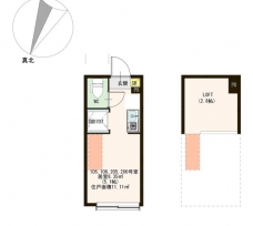 コラゾンの間取り図