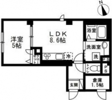 アベニュー板橋の間取り図