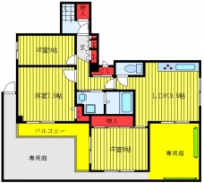 ベアフルートプラス１の間取り図