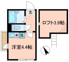 リブ綾瀬の間取り図