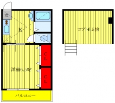 ＳＴプレイスⅡの間取り図