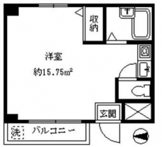 アドバンス東長崎の間取り図