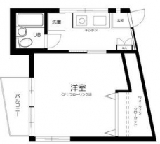 ラフィーネ大山の間取り図