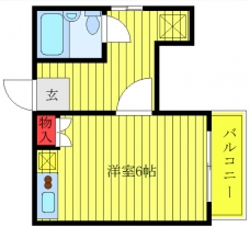 メゾン・ド・エスポワールの間取り図