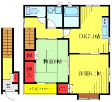 メゾン・コーラルの間取り図