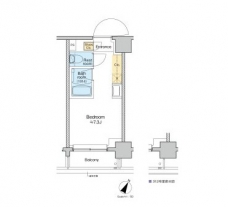 ＴＯＭＯＲＥ田端の間取り図