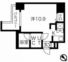 スパシエステージ池袋西の間取り図