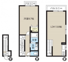 レピュア池袋西の間取り図
