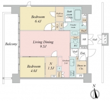 ＬｉｖｅＣａｓａ西台の間取り図