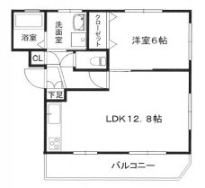 グリーンヴィラ東川口Ⅱの間取り図