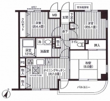 グランシエロ川口本町の間取り図