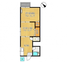 ハイツ大沢の間取り図