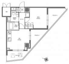 ヒューリック板橋の間取り図
