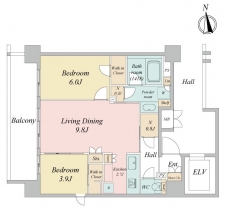 ＬｉｖｅＣａｓａ西台の間取り図