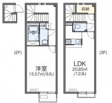 レオネクストＣｏｍｏ池袋３の間取り図
