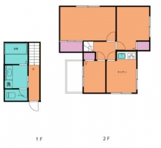 東方ハイツの間取り図